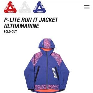 Palace p-lite ultramarine jacket